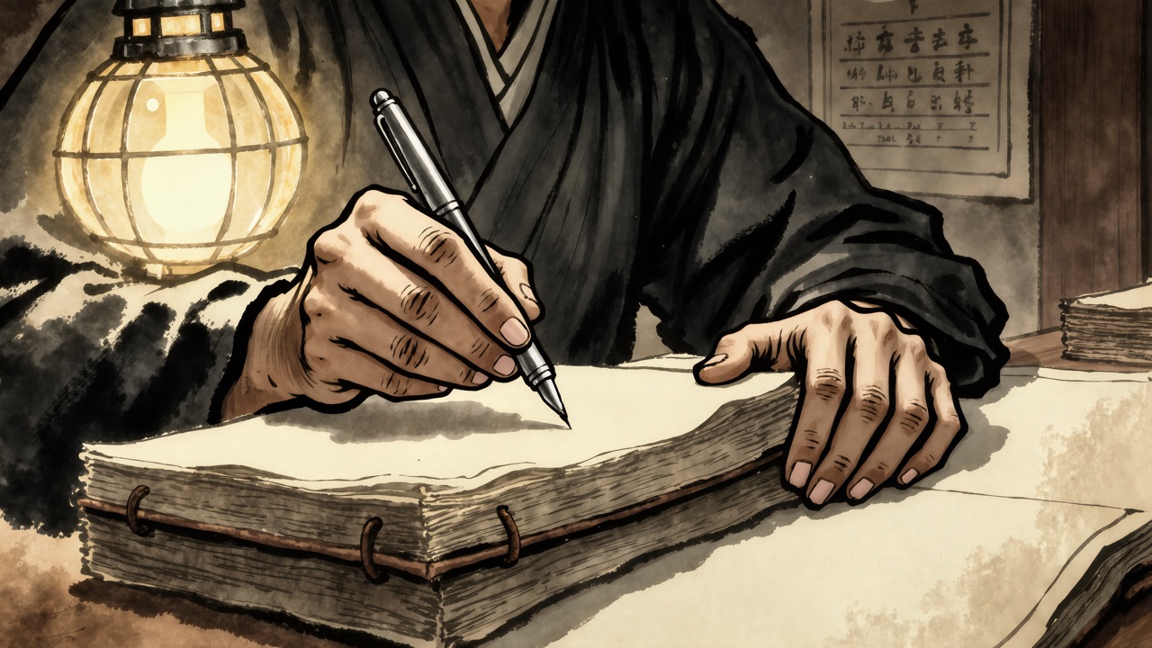 정조유신 22화 제30장 장부(帳簿) — 전환컷