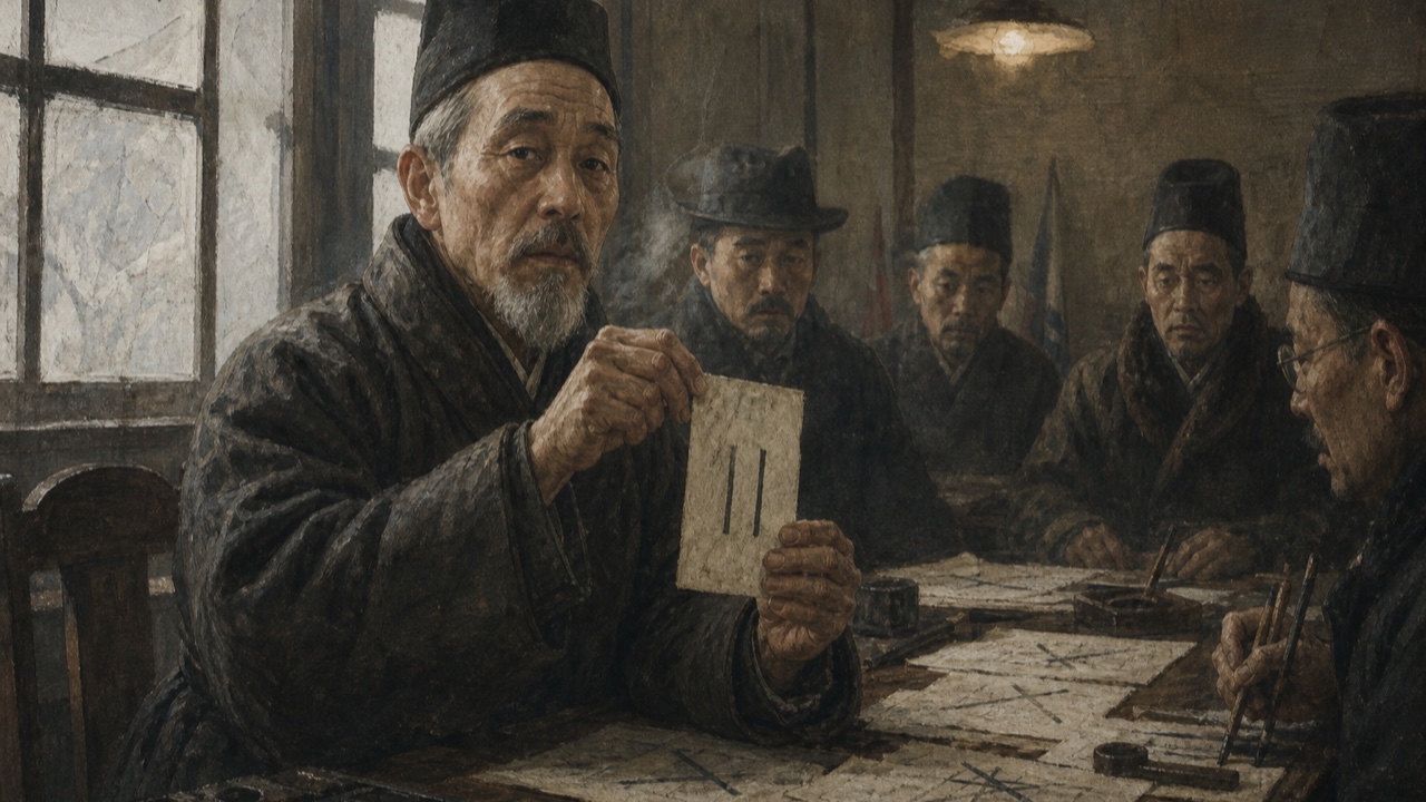 스물세 석 18화 제30장 손 — 전환컷