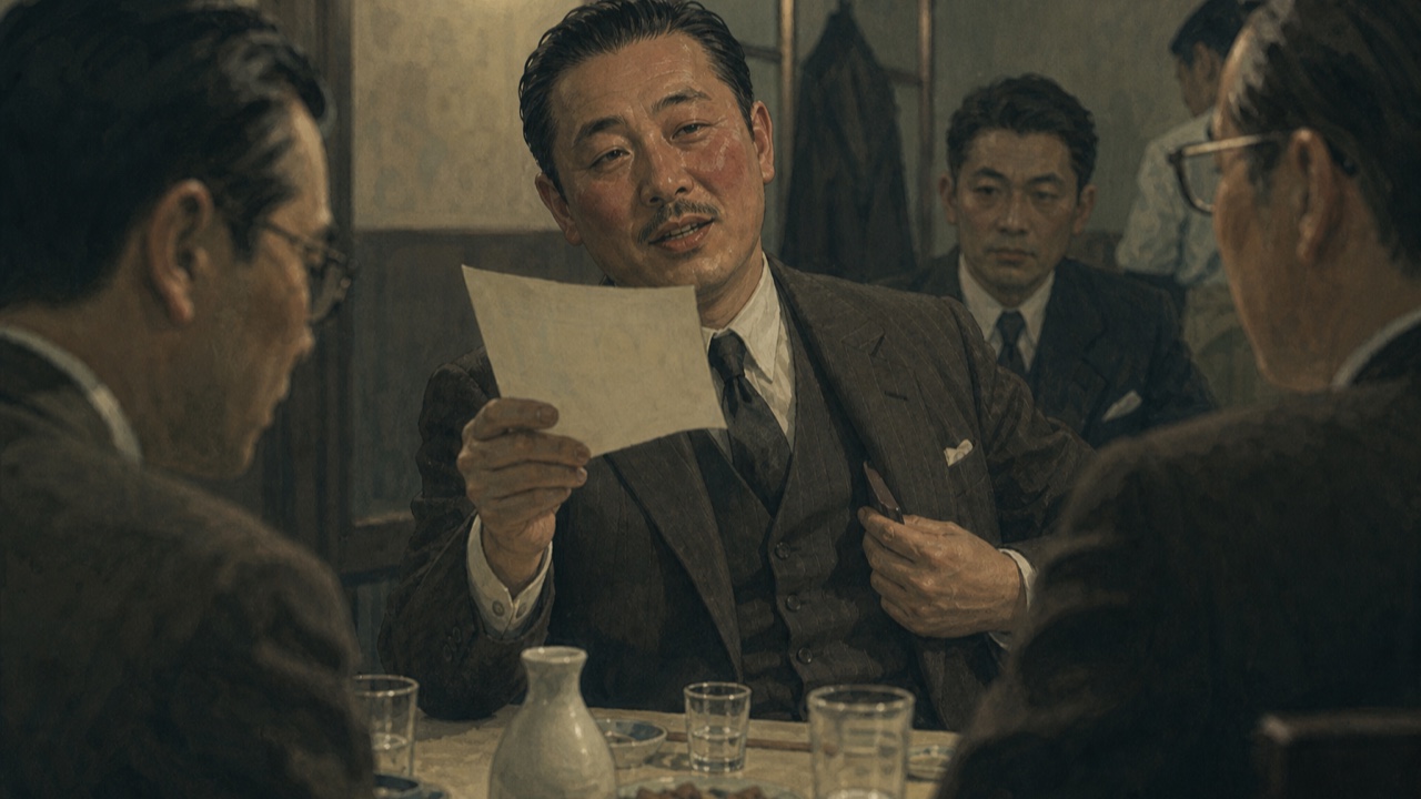 쇼와 사십년 20화 제27장 초안 제3조 — 전환컷