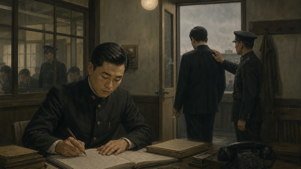 쇼와 사십년 38화 제53장 조서(調書) — 전환컷